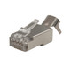 CAT6 Feed Through Plugs, RJ45 Module Connectors, 100 Pack - 012-026/EZF-100 CAT6 Feed Through Plugs, RJ45 Module Connectors, 100 Pack - 012-026/EZF-100